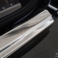 Ladekantenschutz für Porsche Cayenne III Silber Matt