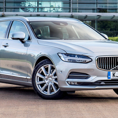 Ladekantenschutz für Volvo V90 Silber Matt