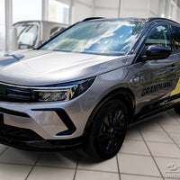Ladekantenschutz für Opel Grandland X FL Silber Matt