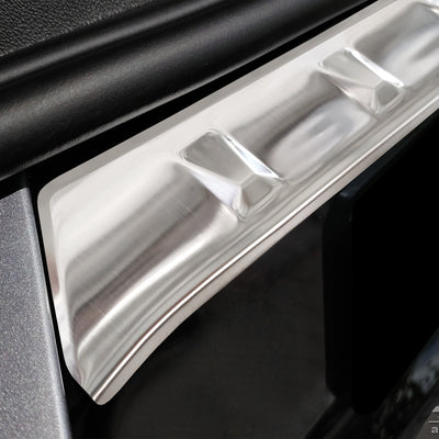 Ladekantenschutz für Opel Grandland X FL Silber Matt