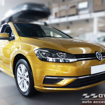 Ladekantenschutz für Volkswagen Golf VII Silber Matt