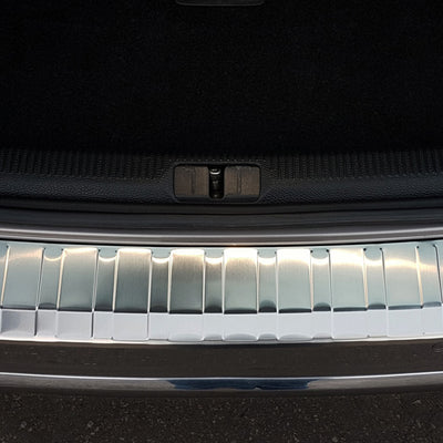Ladekantenschutz für Volkswagen Passat B7 Variant Silber Matt