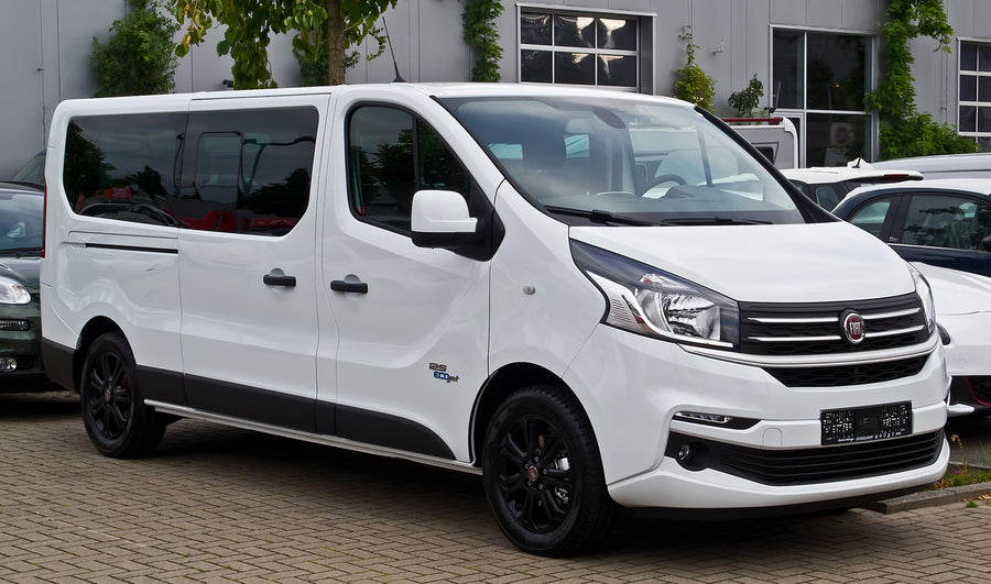 Ladekantenschutz für Renault Trafic III / Opel Vivaro II /Fiat Talento Silber Matt