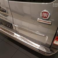 Ladekantenschutz für Renault Trafic III / Opel Vivaro II /Fiat Talento Silber Matt