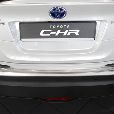 Ladekantenschutz für Toyota CH-R Silber Matt
