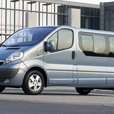 Ladekantenschutz für Renault Trafic II / Opel Vivaro / Nissan Primastar Silber Matt