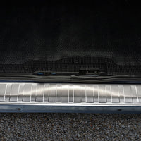 Ladekantenschutz für Renault Trafic II / Opel Vivaro / Nissan Primastar Silber Matt