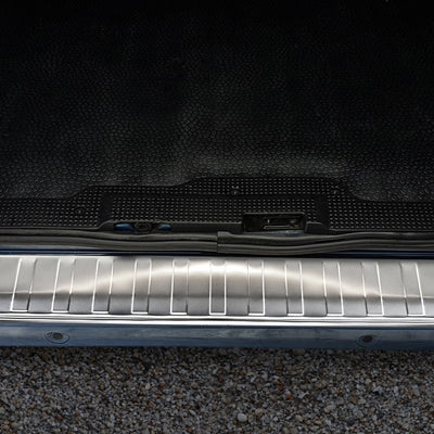 Ladekantenschutz für Renault Trafic II / Opel Vivaro / Nissan Primastar Silber Matt