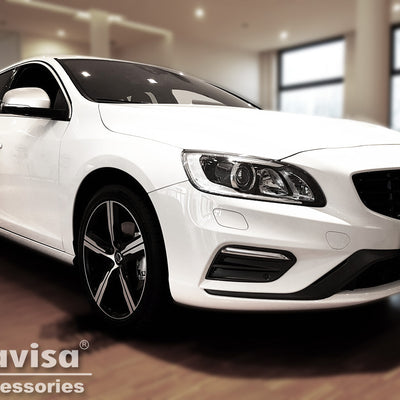 Ladekantenschutz für Volvo V60 Silber Matt