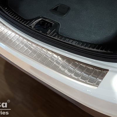 Ladekantenschutz für Volvo V60 Silber Matt