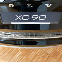 Ladekantenschutz für Volvo XC90 II Silber Matt