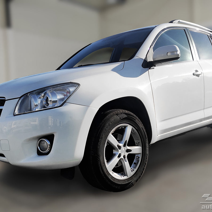 Ladekantenschutz für Toyota Rav4 III Silber Matt