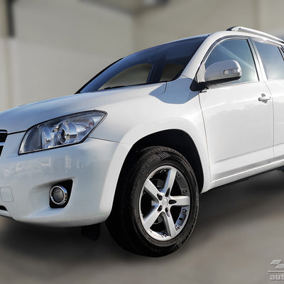 Ladekantenschutz für Toyota Rav4 III Silber Matt