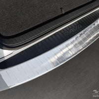 Ladekantenschutz für Toyota Rav4 III Silber Matt