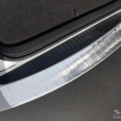 Ladekantenschutz für Toyota Rav4 III Silber Matt