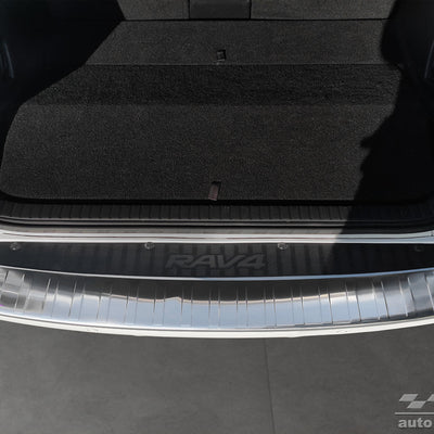 Ladekantenschutz für Toyota Rav4 III Silber Matt