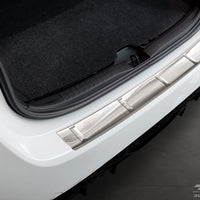 Ladekantenschutz für Toyota Yaris GR Silber Matt