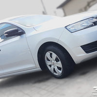 Ladekantenschutz für Skoda Rapid Silber Matt