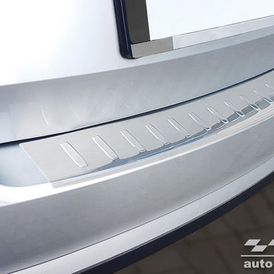 Ladekantenschutz für Skoda Rapid Silber Matt