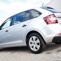 Ladekantenschutz für Skoda Rapid Silber Matt