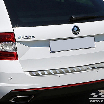 Ladekantenschutz für Skoda Octavia III RS Combi Silber Matt