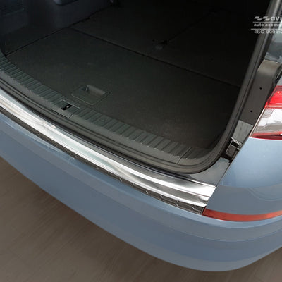 Ladekantenschutz für Skoda Kodiaq Silber Matt