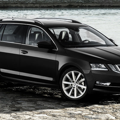 Ladekantenschutz für Skoda Octavia III Combi FL Silber Matt