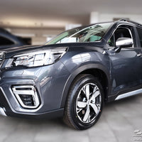 Ladekantenschutz für Subaru Forester V Silber Matt