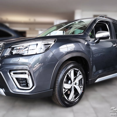 Ladekantenschutz für Subaru Forester V Silber Matt