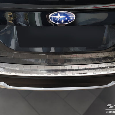 Ladekantenschutz für Subaru Forester V Silber Matt
