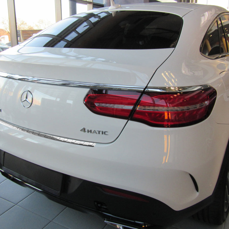 Ladekantenschutz für Mercedes GLE Silber Matt