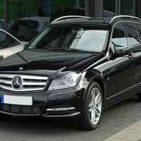 Ladekantenschutz für Mercedes C-Klasse W204 T-Model (2011-2014) Silber Matt