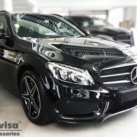 Ladekantenschutz für Mercedes C-Klasse W205 Kombi Silber Matt
