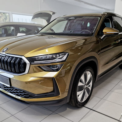 Ladekantenschutz für Skoda Kodiaq II Silber Matt
