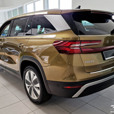 Ladekantenschutz für Skoda Kodiaq II Silber Matt