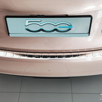 Ladekantenschutz für Fiat e500 Silber Matt