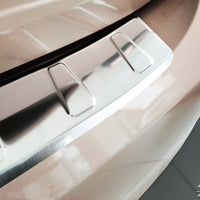 Ladekantenschutz für Fiat e500 Silber Matt