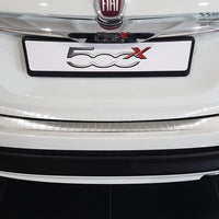 Ladekantenschutz für Fiat 500X Silber Matt