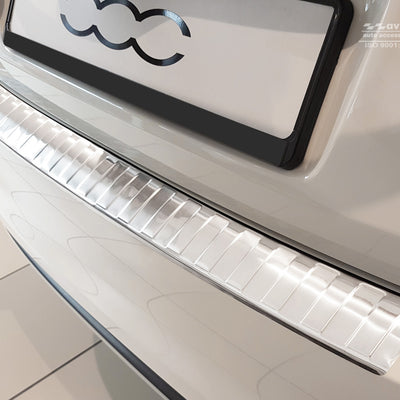Ladekantenschutz für Fiat 500 / Abarth Silber Matt