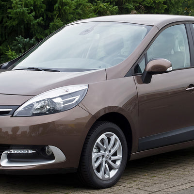 Ladekantenschutz für Renault Scenic III Silber Matt