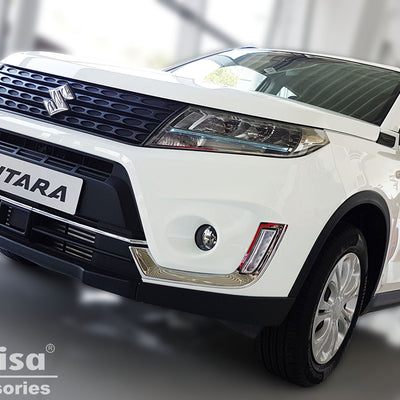 Ladekantenschutz für Suzuki Vitara Silber Matt