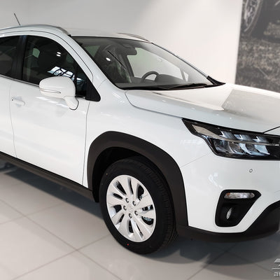 Ladekantenschutz für Suzuki SX4 S-Cross II Silber Matt