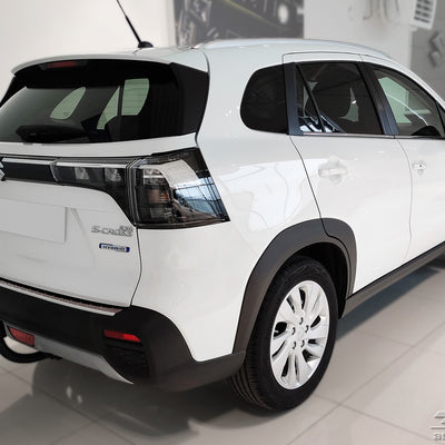 Ladekantenschutz für Suzuki SX4 S-Cross II Silber Matt