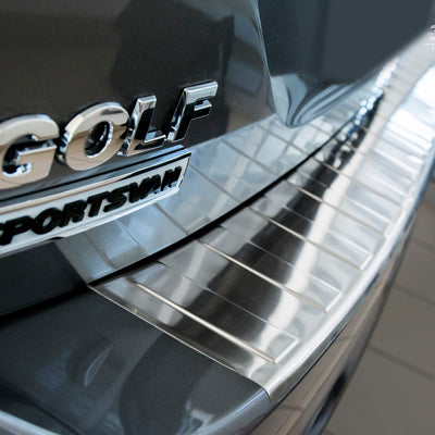 Ladekantenschutz für Volkswagen Golf Sportsvan Silber Matt