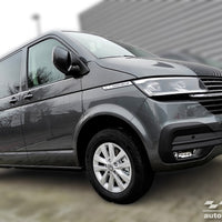 Ladekantenschutz für Volkswagen Transporter T6 Caravelle Heckklappe Silber Matt