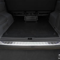 Ladekantenschutz für Volkswagen Transporter T6 Caravelle Heckklappe Silber Matt