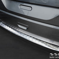 Ladekantenschutz für Volkswagen Transporter T6 Caravelle Heckklappe Silber Matt