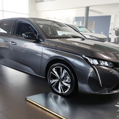 Ladekantenschutz für Peugeot 308 SW III Silber Matt