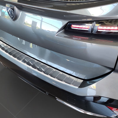 Ladekantenschutz für Peugeot 308 SW III Silber Matt