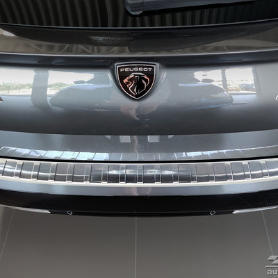 Ladekantenschutz für Peugeot 308 SW III Silber Matt
